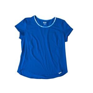 Lands' End Sport, lightweight, performance material; short sleeve shirt, XL